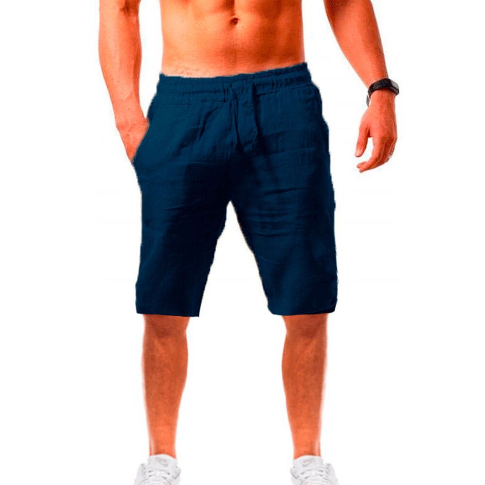 MENS LINEN SHORTS
